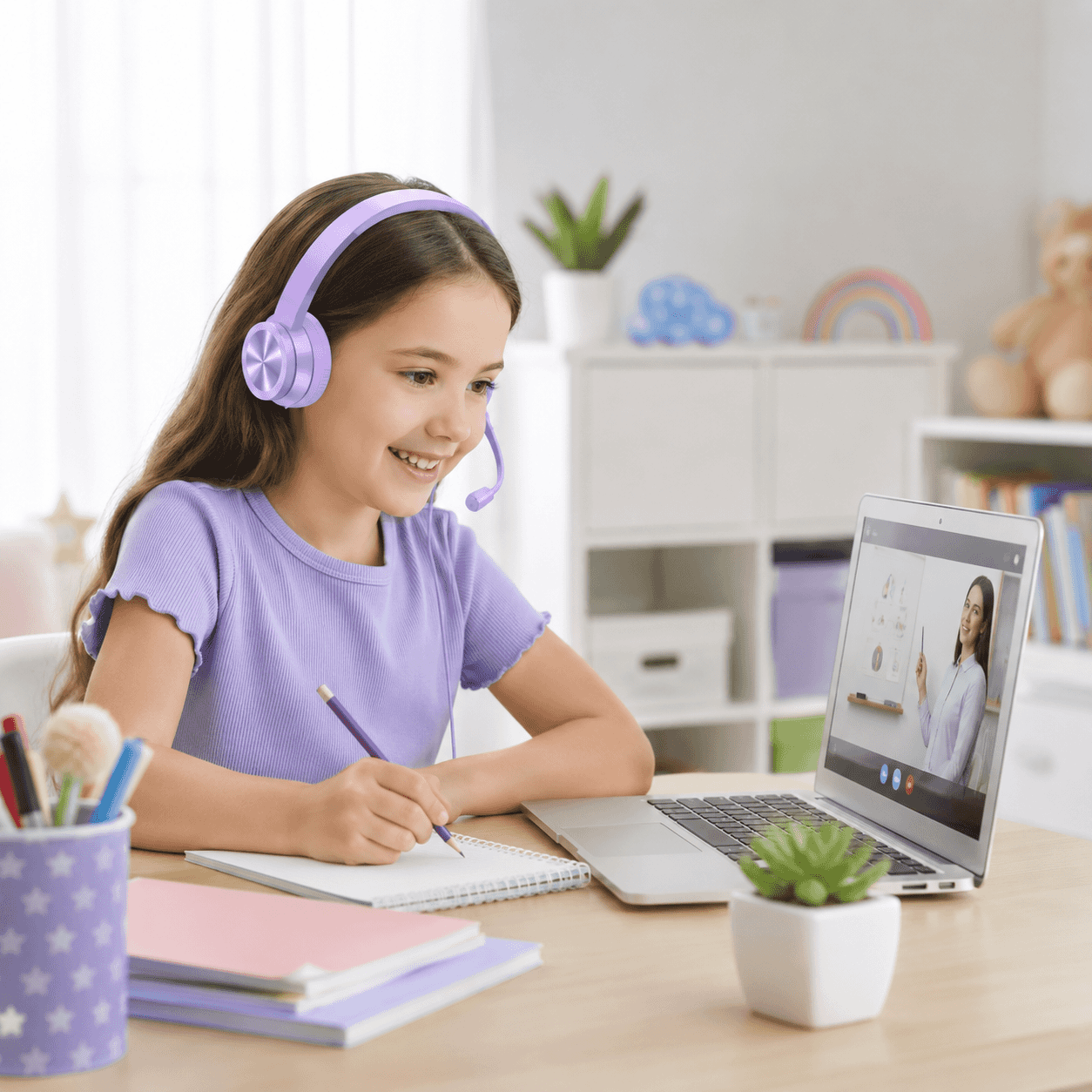 Communication headset applications in education and offices 2