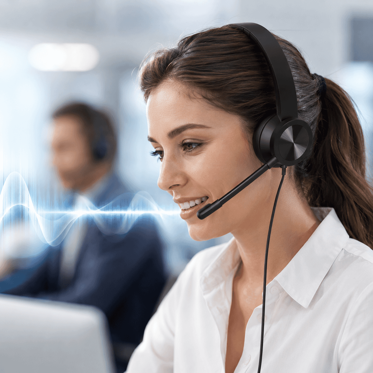 Communication headset applications in education and offices 3